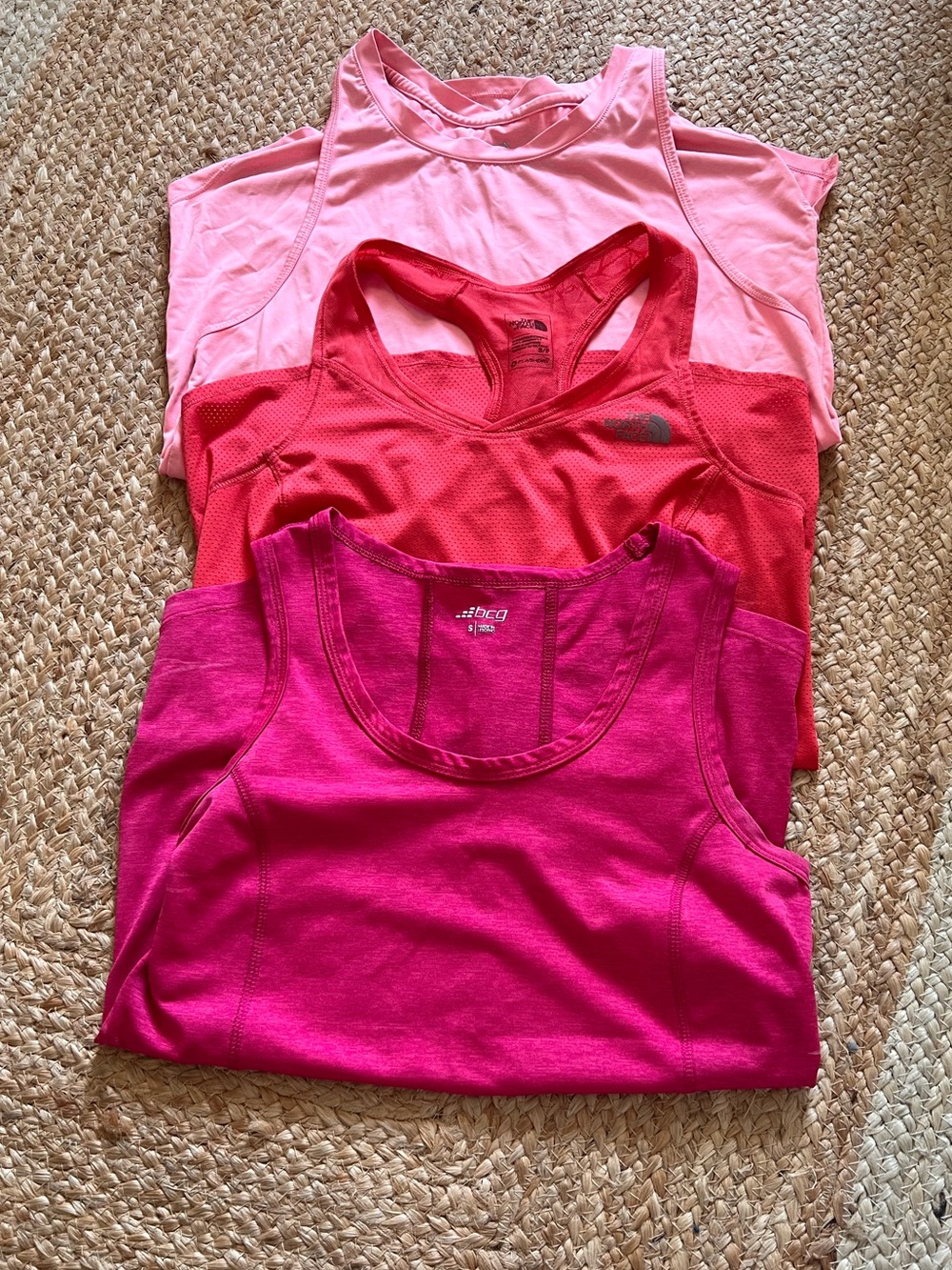 Various Athletic Pink Tank Tops - Women